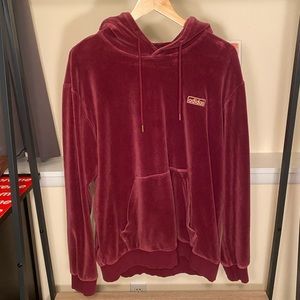 Adidas Velour Hoodie